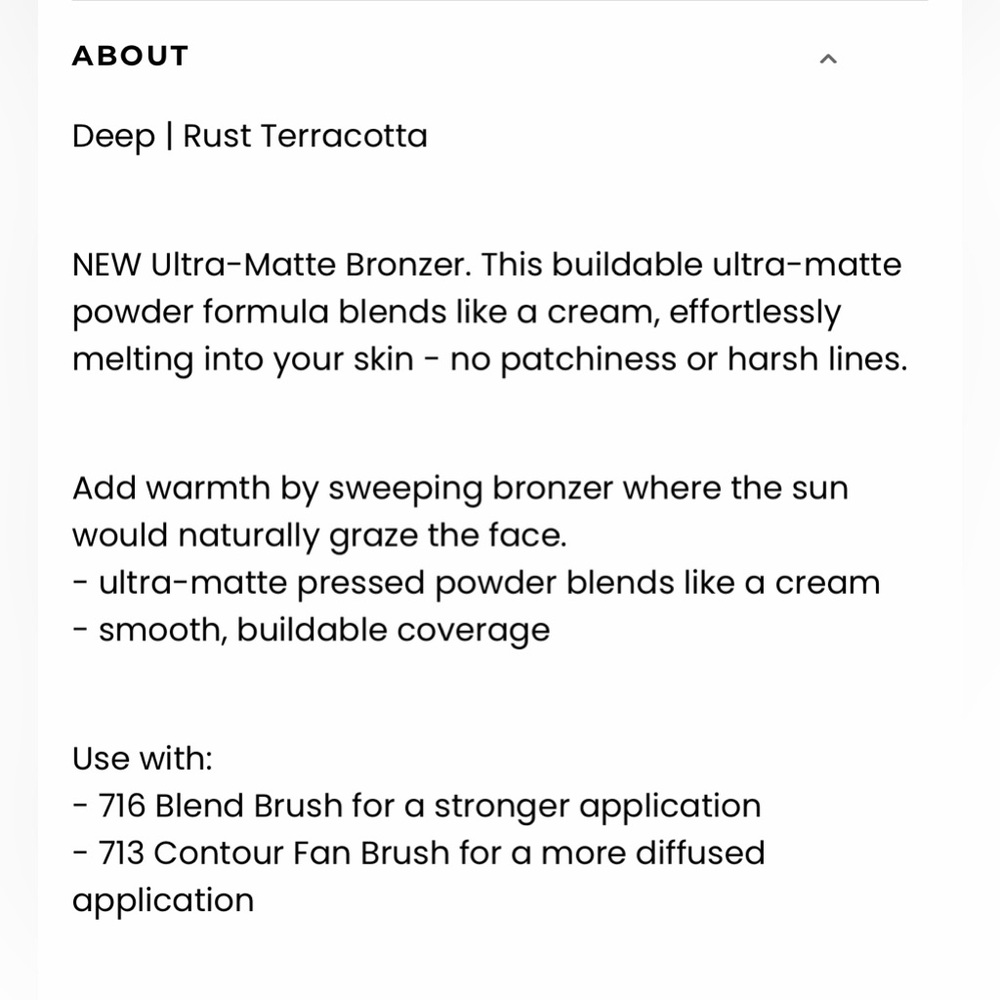 MELT COSMETICS LONG BEACH ULTRA MATTE POWDER BRONZER - BRAND NEW in the box! - Picture 7 of 8